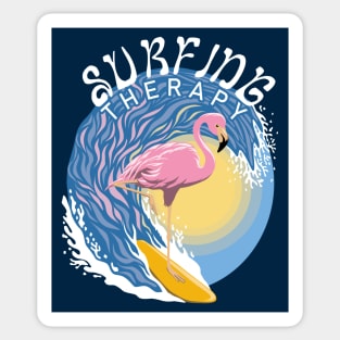 Surfing Therapy Sticker